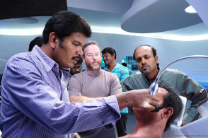 Endhiran Movie On Location Photo Gallery