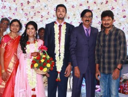 Actor Director Mano Bala Son Harish – Priya Wedding Reception Stills