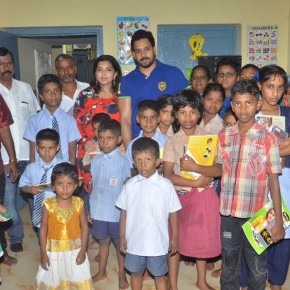 Actor Bharath Birthday Celebration at an Orphanage Stills (17)