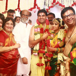 YGee Mahendra's Son Harshavardhana and Shwetha Wedding Still