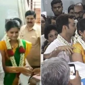 Actress Priyamani tied the knot with businessman Mustufa Raj (1)