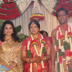 Actress Sangavi - N Venkatesh Wedding Stills