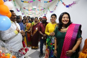 Actress Sneha launches V Care Clinic at Ambattur