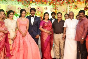 Actor Esakki Kishore Marriage & Reception Stills
