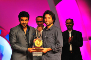 Surya at 42nd International Film Festival of India