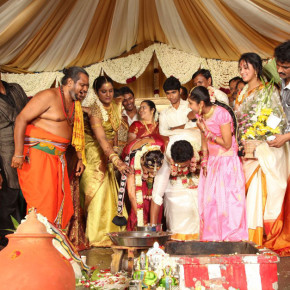 KS Ravi Kumar's daughter's wedding Stills