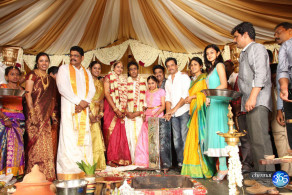 KS Ravi Kumar's daughter's wedding Stills