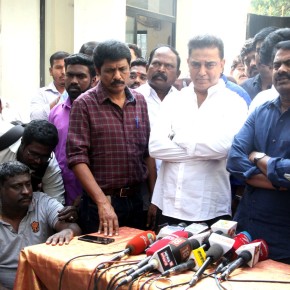 Kamal Haasan Met Seeman Photos