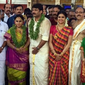 keerthy-suresh-at-her-sister-revathys-wedding-stillls-1