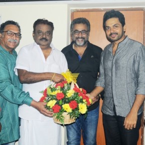 Nadigar Sangam Team Meet Vijayakanth (1)