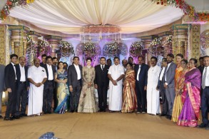 Producer Abinesh Elangovan – Nandhini Wedding Reception Stills