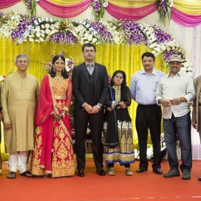 Producer Srikanth’s son Akshay and Sowmiya Wedding Reception (1)