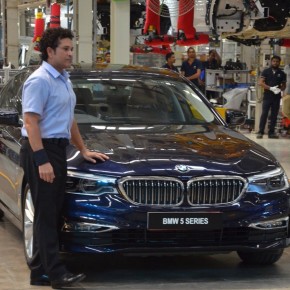 Sachin Tendulkar at BMW Chennai Plant Celebrates the 11th Anniversary Photos