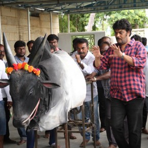 Working stills of Fun filled Entertainer Kalakalappu 2