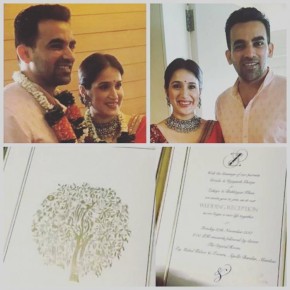 Zaheer Khan Just Married To Sagarika Ghatge Stills